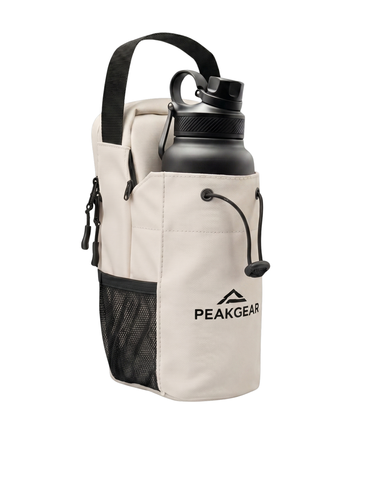 Geantă magnetică PEAKGEAR pentru sală, culoare albă