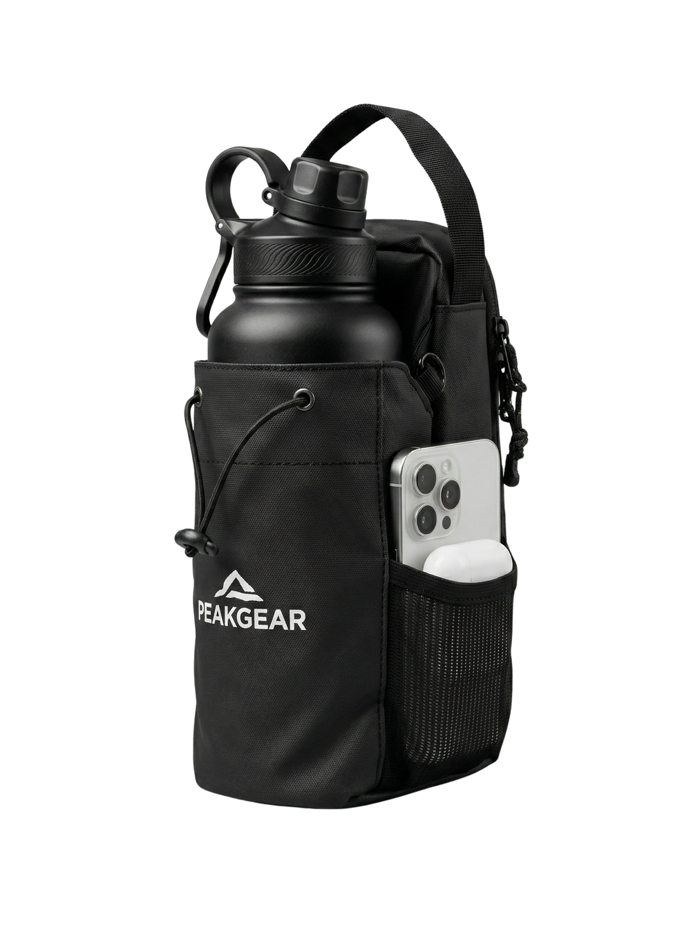 Geantă de fitness magnetică PEAKGEAR - Negru
