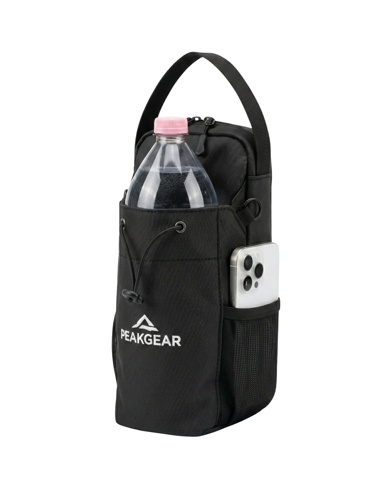 PeakGear GymBag magnetică, culoare neagră